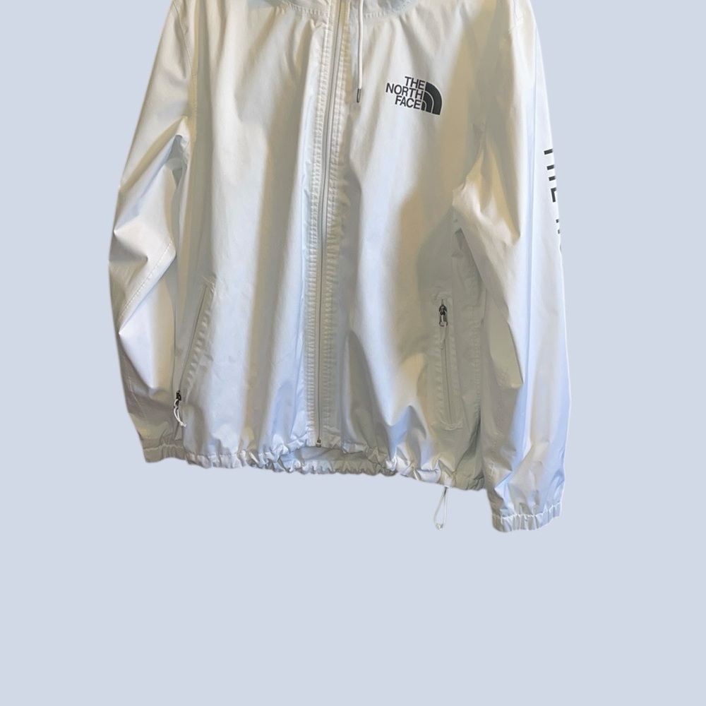 The North Face Light Gray Windbreaker